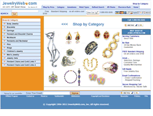 Tablet Screenshot of jewelryweb.com